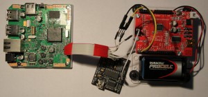 Flashing setup
